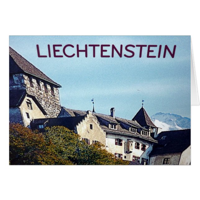 liechtenstein castle (Voorkant Horizontaal)