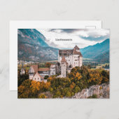 Liechtenstein Castle Briefkaart (Voorkant / Achterkant)