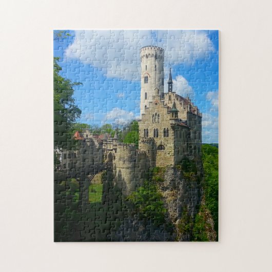 Liechtenstein Castle Reutlingen Duitsland. Legpuzzel (Verticaal)