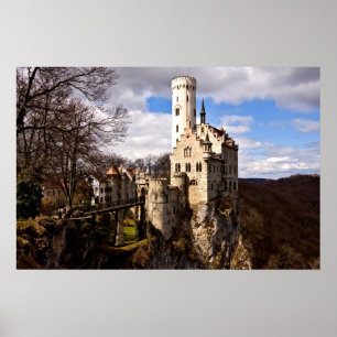 Liechtenstein Castle Schloss Lichtenstein Poster
