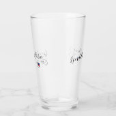 Liechtenstein Flag Heart Glas (Rechts)