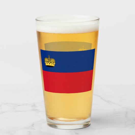Liechtenstein Glas (Voorkant gevuld)