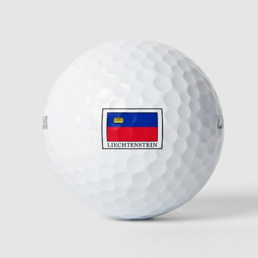 Liechtenstein Golfballen (Voorkant)