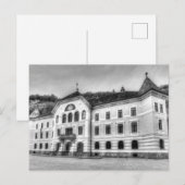 Liechtenstein Government House Briefkaart (Voorkant / Achterkant)