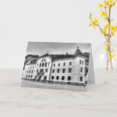 Liechtenstein Government House Kaart (Gele Bloem)