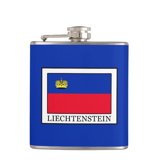 Liechtenstein Heupfles (Voorkant)