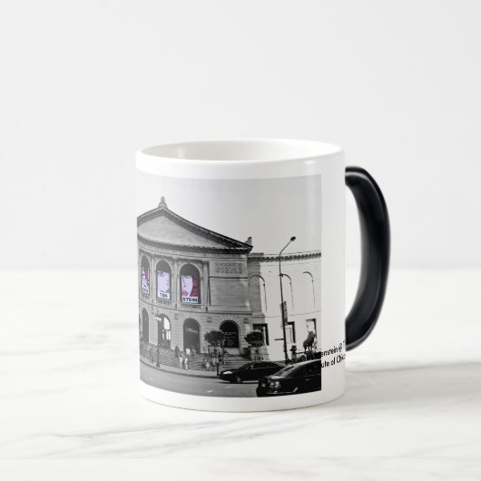 Liechtenstein in Chicago Magische Mok (Voorkant rechts)