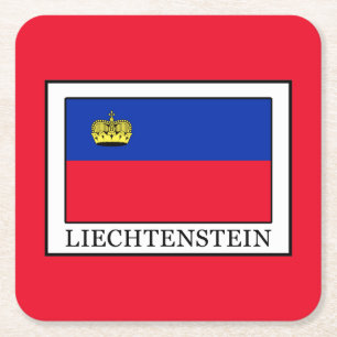 Liechtenstein Kartonnen Onderzetters