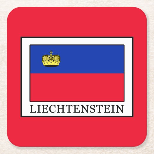 Liechtenstein Kartonnen Onderzetters (Voorkant)