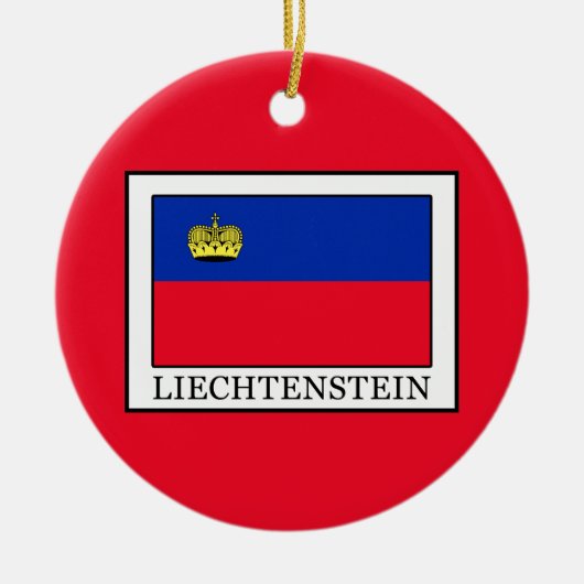 Liechtenstein Keramisch Ornament (Voorkant)