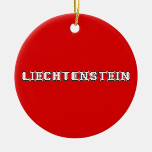 Liechtenstein Keramisch Ornament (Voorkant)