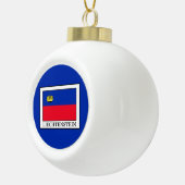 Liechtenstein Keramische Bal Ornament (Rechts)