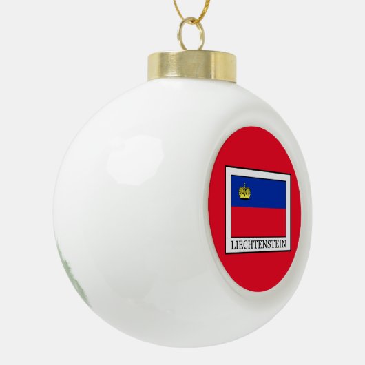 Liechtenstein Keramische Bal Ornament (Links)
