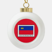 Liechtenstein Keramische Bal Ornament (Voorkant)