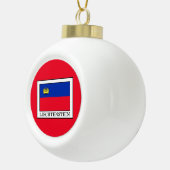 Liechtenstein Keramische Bal Ornament (Rechts)