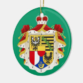 Liechtenstein* kerstversiering keramisch ornament (Links)