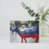 liechtenstein koe briefkaart (Staand voorkant)
