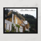 liechtenstein kunstencentrum briefkaart (Voorkant)
