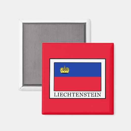 Liechtenstein Magneet (Voorkant / Achterkant)