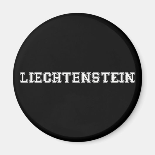 Liechtenstein Magneet (Voorkant)