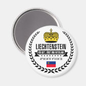 Liechtenstein Magneet (Voorkant / Achterkant)