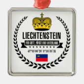Liechtenstein Metalen Ornament (Voorkant)