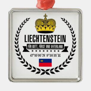 Liechtenstein Metalen Ornament