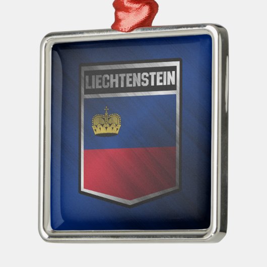 Liechtenstein Metalen Ornament (Links)