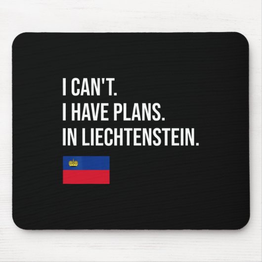 Liechtenstein  muismat (Voorkant)