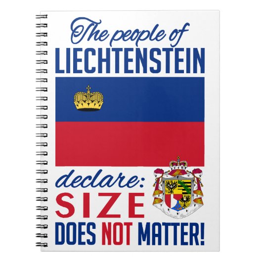 Liechtenstein notitieboek (Voorkant)