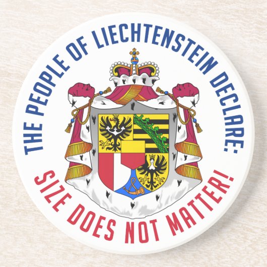 Liechtenstein onderzetter (Voorkant)
