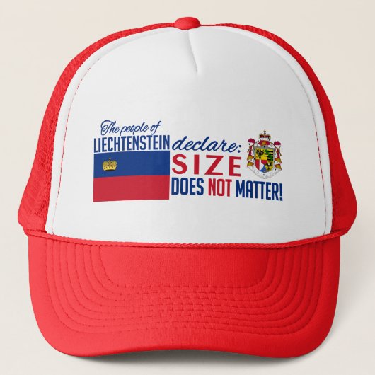 Liechtenstein-pet - kleur kiezen trucker pet (Voorkant)