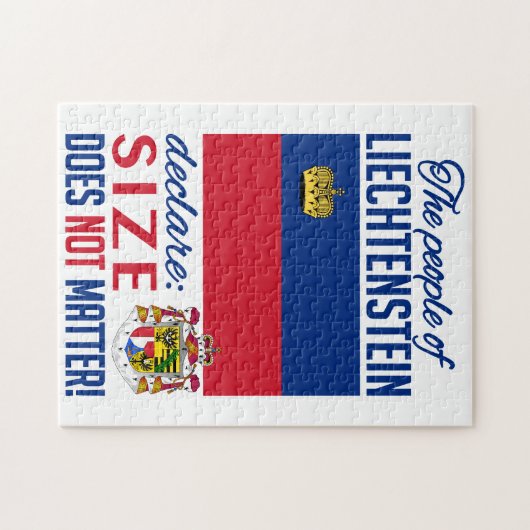 Liechtenstein-puzzel Legpuzzel (Horizontaal)
