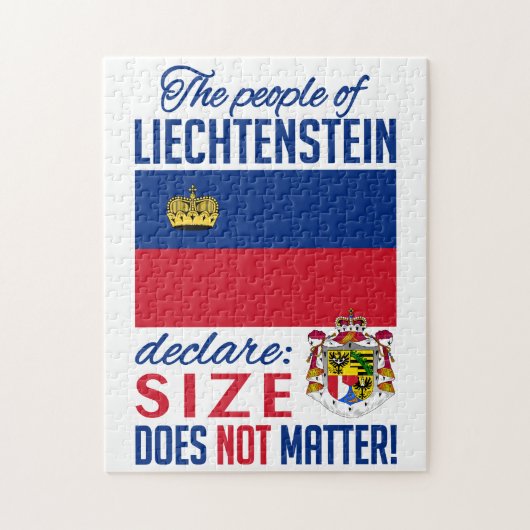 Liechtenstein-puzzel Legpuzzel (Verticaal)