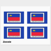 Liechtenstein Rechthoekige Sticker (Vel)