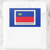 Liechtenstein Rechthoekige Sticker (Tas)