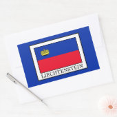 Liechtenstein Rechthoekige Sticker (Envelop)