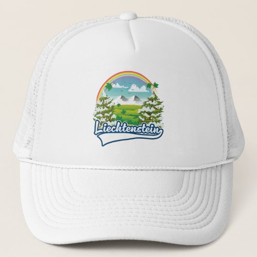 Liechtenstein Reis logo Trucker Pet (Voorkant)
