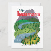 Liechtenstein-reisposter (Voorkant)