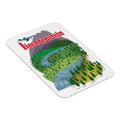 Liechtenstein-reisposter Magneet (Rechterzijde)