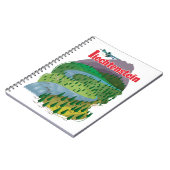 Liechtenstein-reisposter Notitieboek (Linkerzijde)