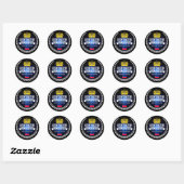 Liechtenstein Ronde Sticker (Vel)