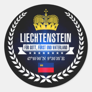 Liechtenstein Ronde Sticker