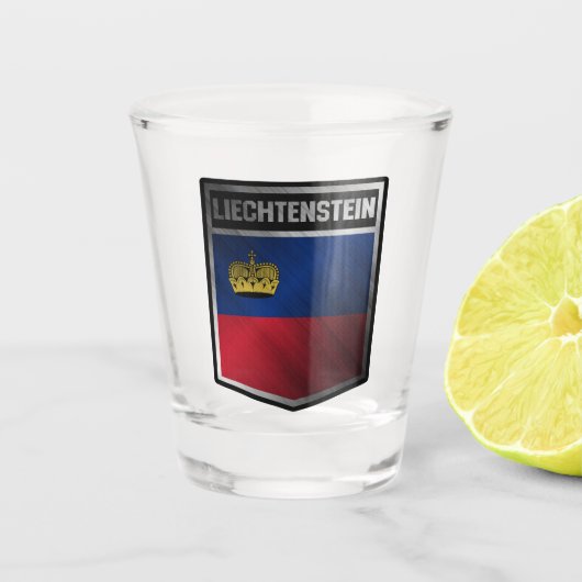 Liechtenstein Shot Glas (Voorkant)