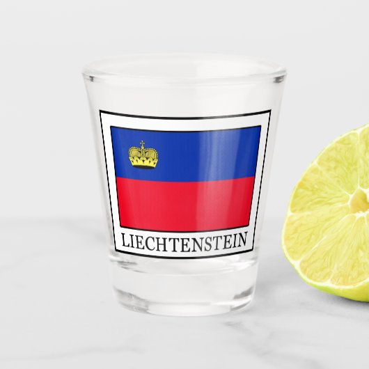 Liechtenstein Shot Glas (Voorkant)
