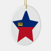 Liechtenstein Star Keramisch Ornament (Rechts)