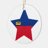 Liechtenstein Star Keramisch Ornament (Links)