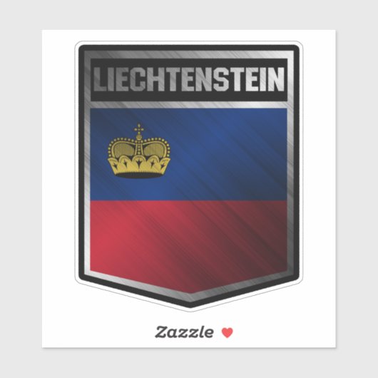 Liechtenstein Sticker (Vel)