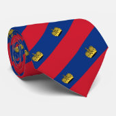 Liechtenstein Stropdassen, mode vlag, bedrijf Stropdas (Opgerold)