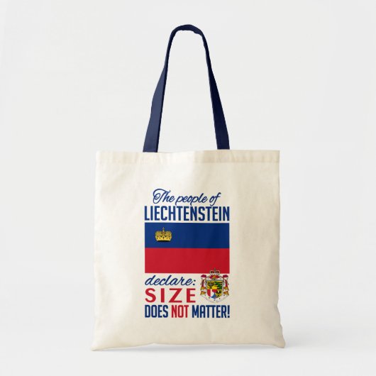 Liechtenstein-tas - kies stijl, kleur tote bag (Voorkant)